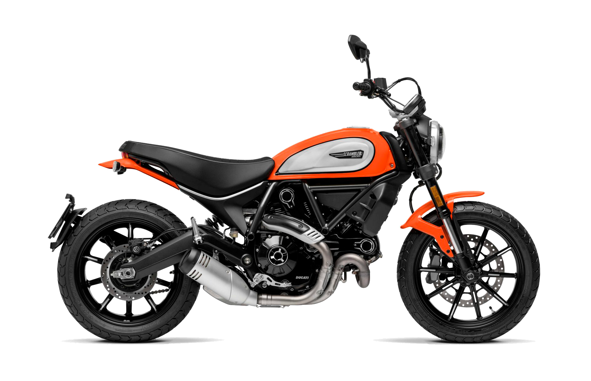 Ducati scrambler orange on sale