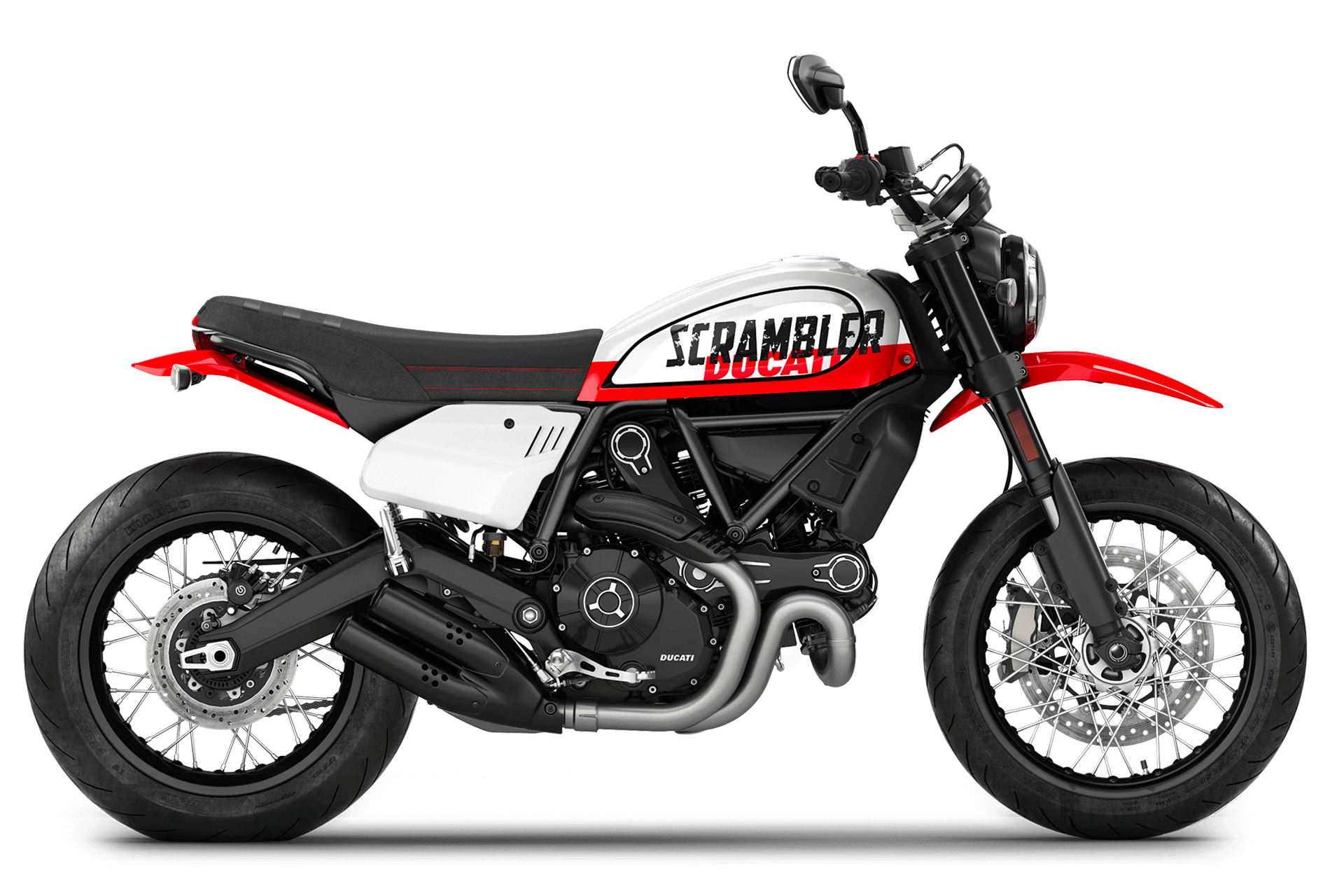 Ducati store scrambler bike